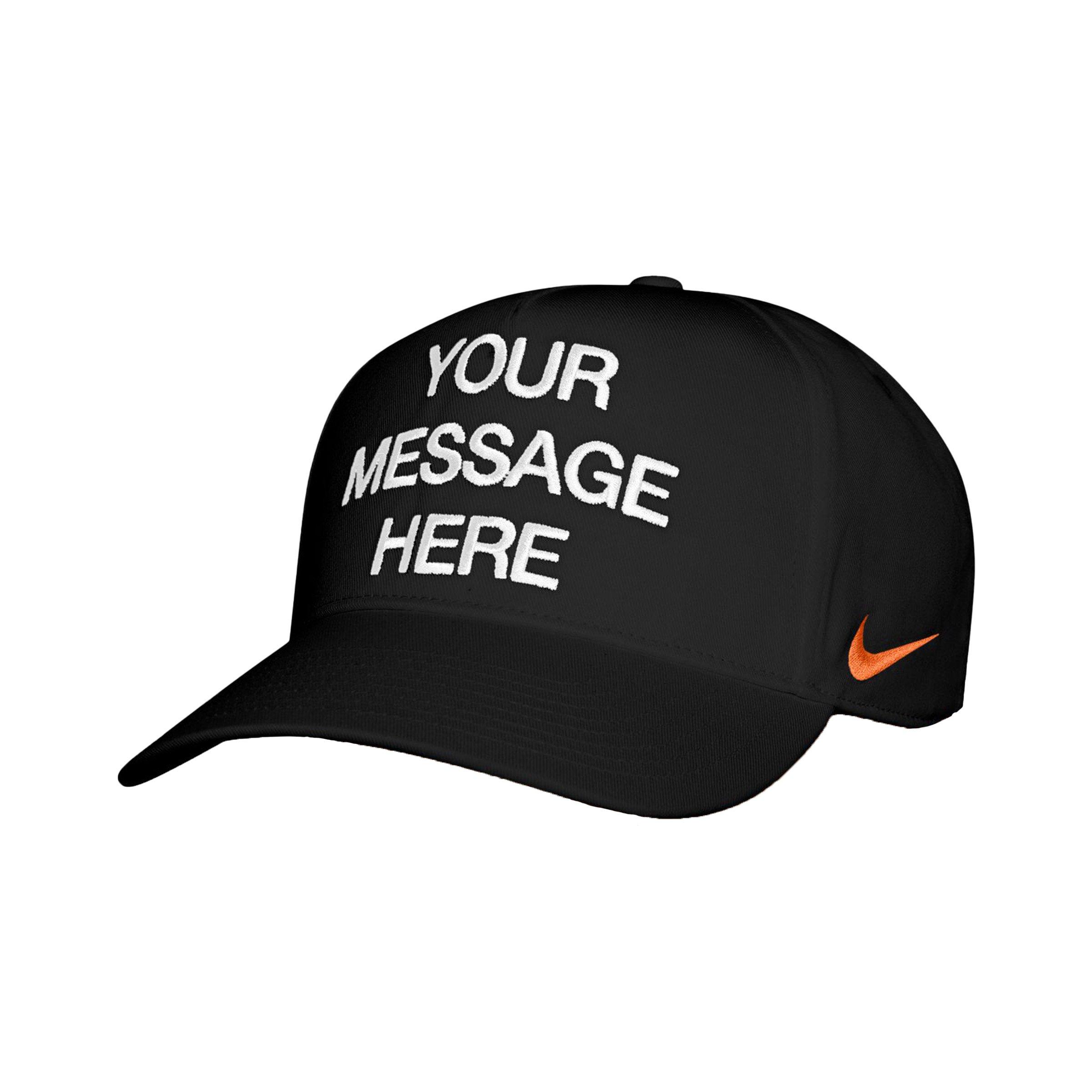Nike Rise A-Frame Snapback Hat-Black - BLACK